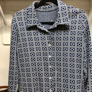 Vintage daisy cardigan button up size S/M